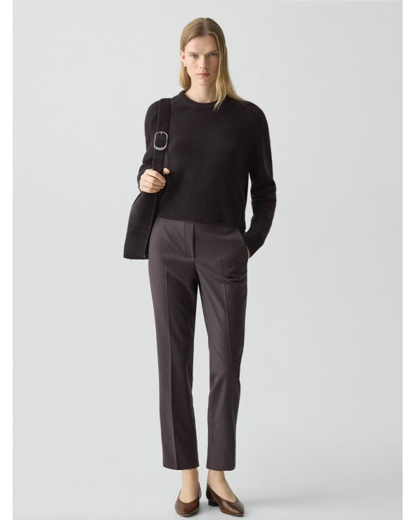 Theory Women’s Treeca Wool Pants | Sustainable Luxury Girona