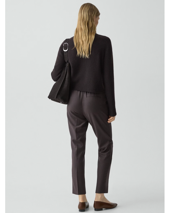 Theory Women’s Treeca Wool Pants | Sustainable Luxury Girona