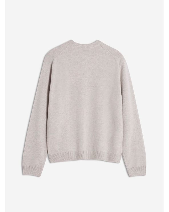 Maison Kitsuné Grey Fox Head Jumper – Lambswool Men Girona