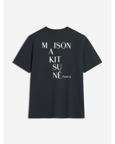 Maison Kitsuné Crossword T-Shirt – Organic Cotton Men Girona