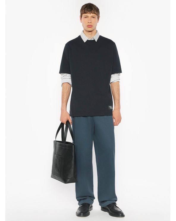 Maison Kitsuné Crossword T-Shirt – Organic Cotton Men Girona