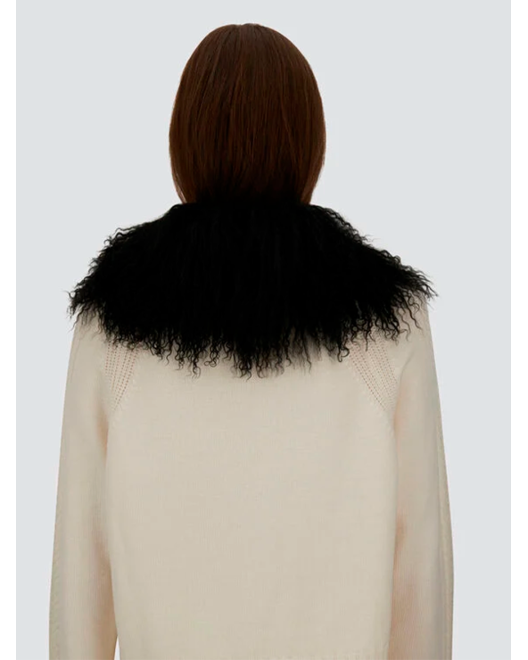 Cuello de piel de Mongolia – Elegancia italiana | Tiendas multimarca Girona