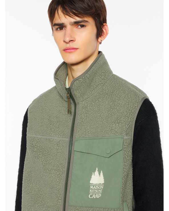 Maison Kitsuné Fleece Vest – Urban Style | Multibrand Stores Girona