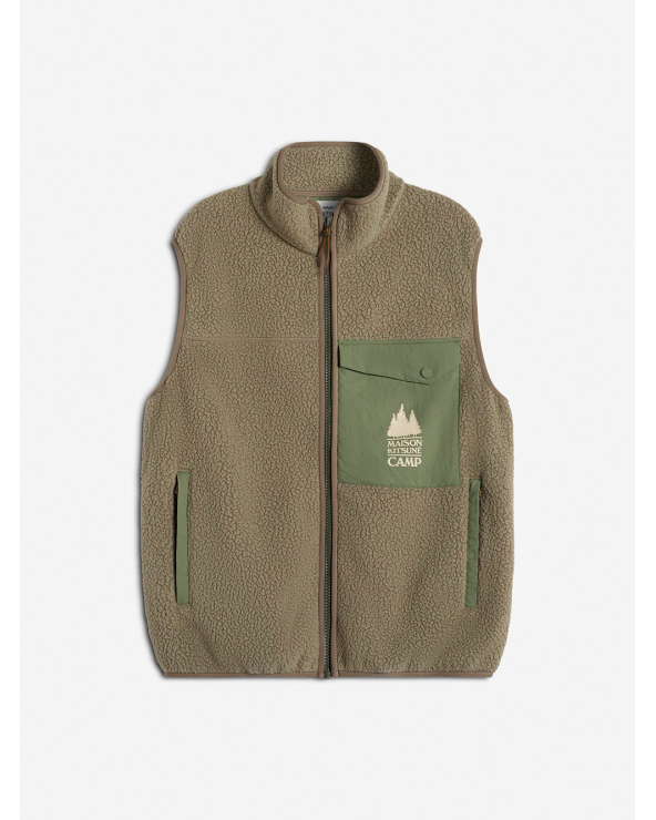 Maison Kitsuné Fleece Vest – Urban Style | Multibrand Stores Girona