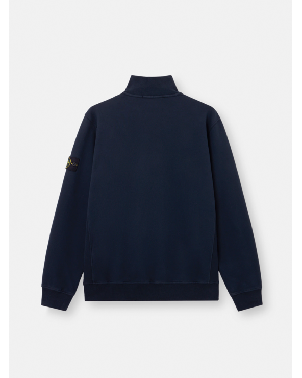 Stone Island high-neck invisible zip sweatshirt