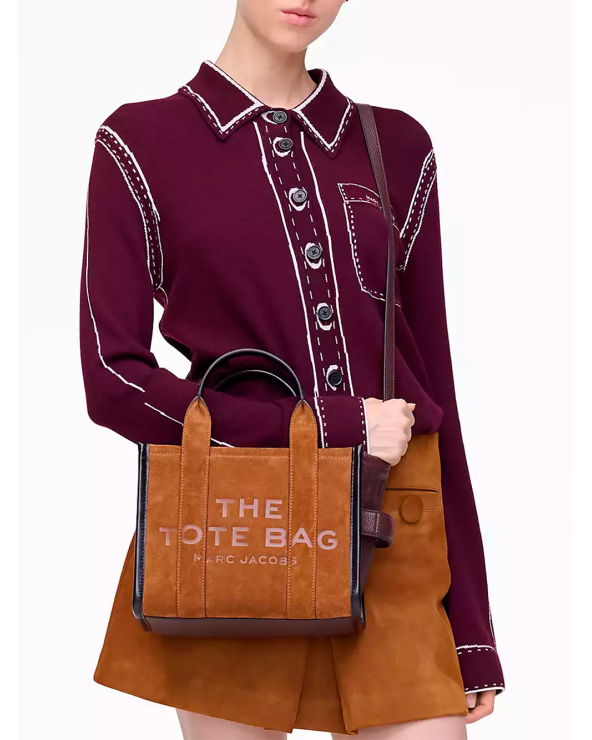 Bolso Small Tote de ante Marc Jacobs | Moda de lujo en Girona