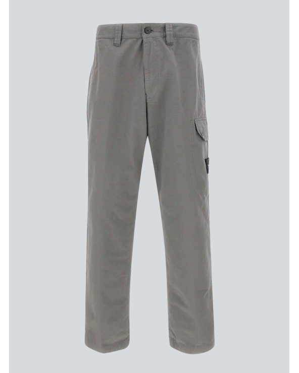 Stone Island Organic Cotton Ripstop Trousers | Girona Stores