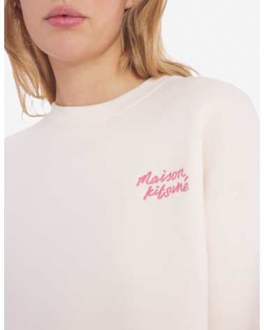 Handwritten sweatshirt comfort Maison Kitsune