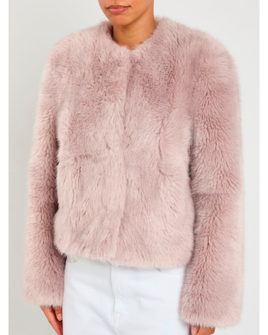 Stand Studio Faux Fur Jacket | Platja d'Aro Girona