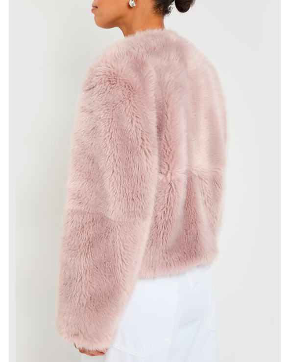 Stand Studio Faux Fur Jacket | Platja d'Aro Girona