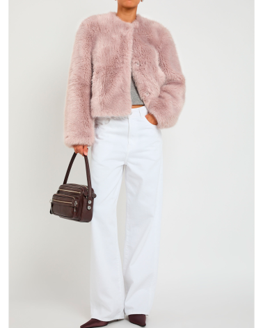 Stand Studio Faux Fur Jacket | Platja d'Aro Girona
