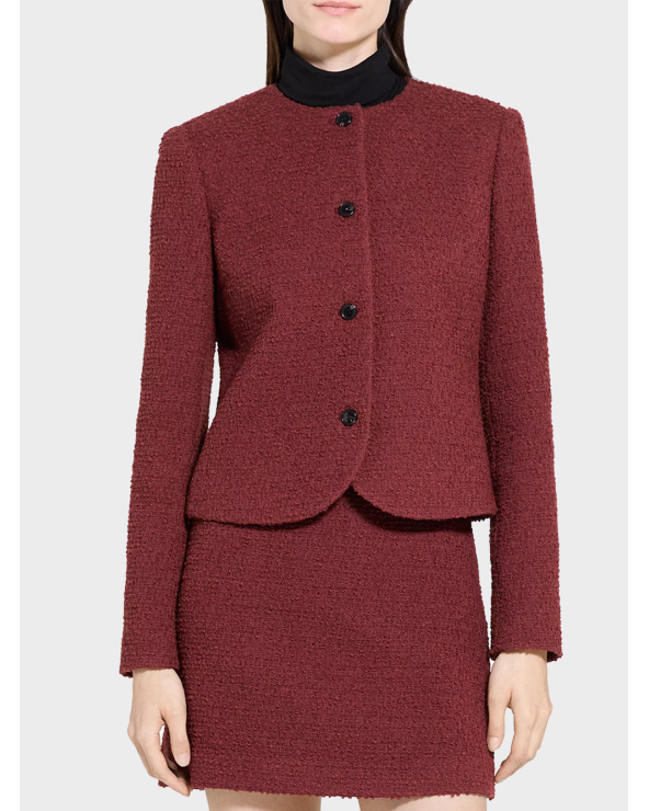 Falda tweed Theory entallada | Elegancia para la oficina